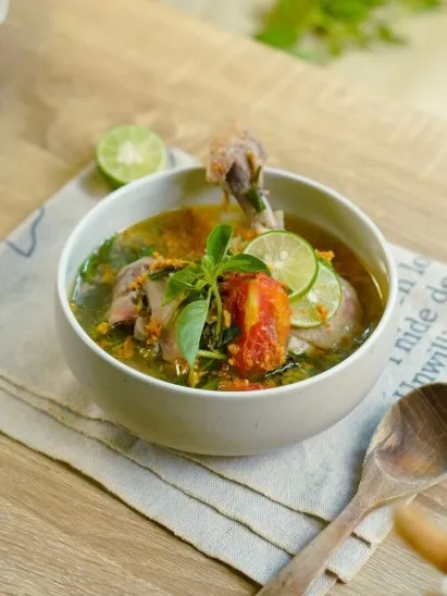 resep sup ayam kemangi