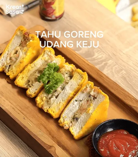resep tahu goreng udang keju