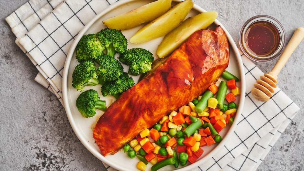 Salmon Panggang Madu