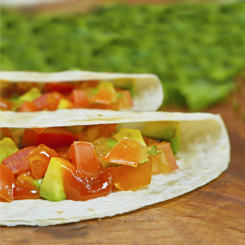 resep chicken taco