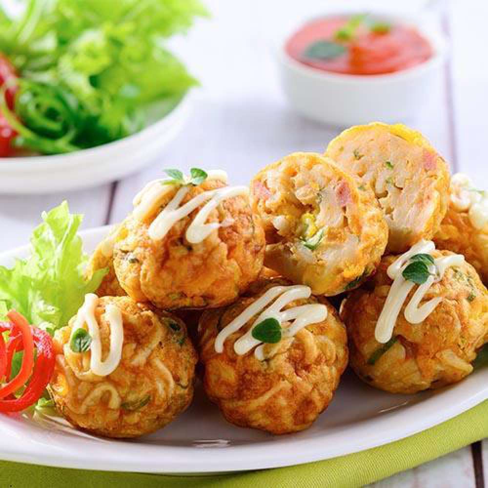 cara membuat bola bola mie