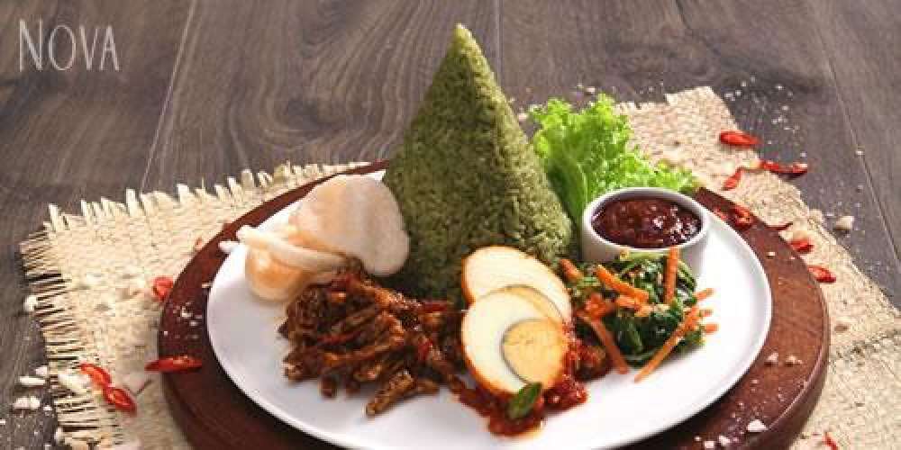 resep tumpeng hijau telur balado ala sasa