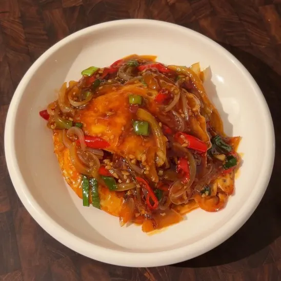 Telur Ceplok Saus Tiram