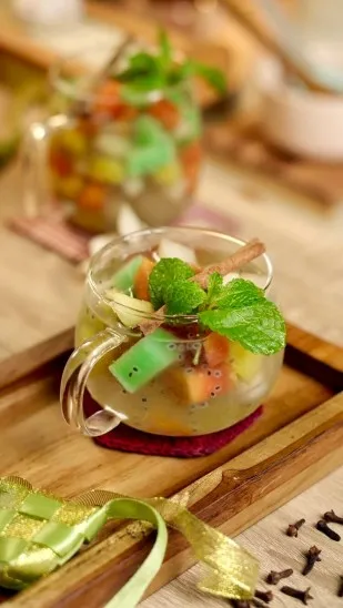 resep es setup buah puding santan