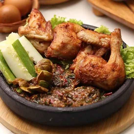 Ayam Goreng Sambal Lokio