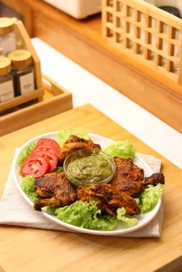 resep ayam bakar bumbu Padang