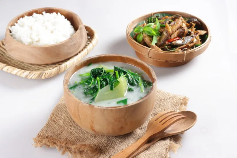 resep bubur bayam