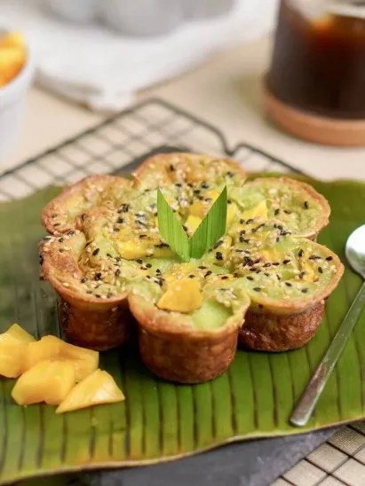 Kue Bingke Pandan Nangka
