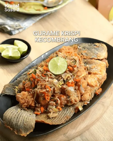 Gurame Krispi Kecombrang