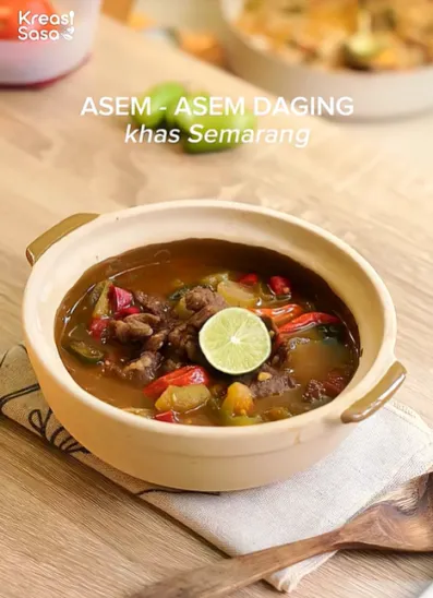 resep asem asem daging