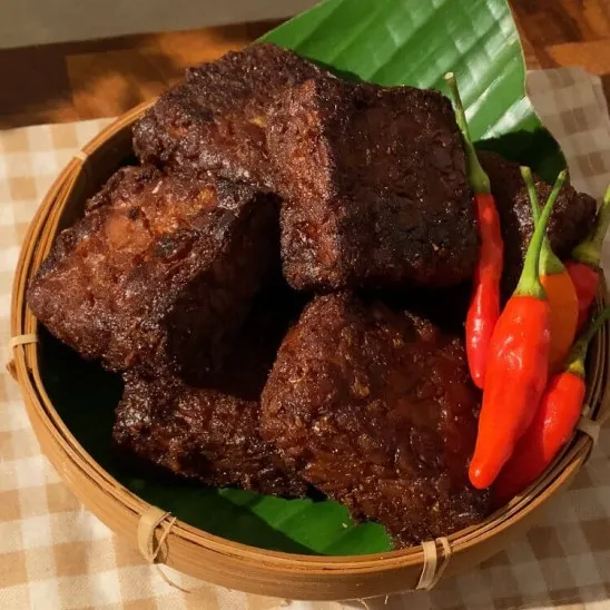 membuat tempe bacem