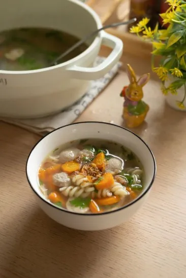 resep sop makaroni