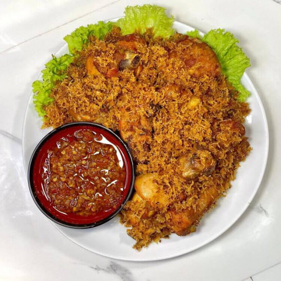 resep ayam goreng serundeng