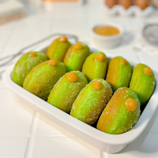 Bomboloni Pandan Srikaya