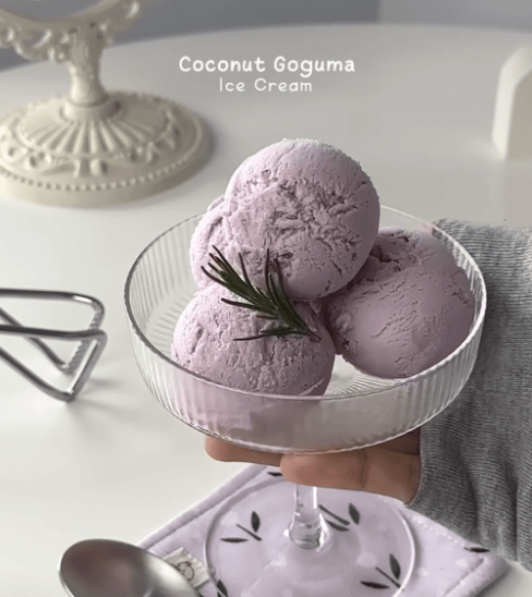 resep goguma ice cream