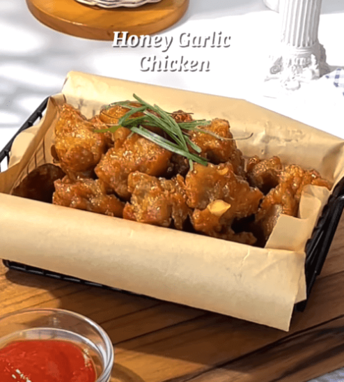 resep ayam madu bawang putih