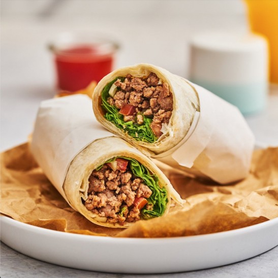 resep burrito daging saus teriyaki