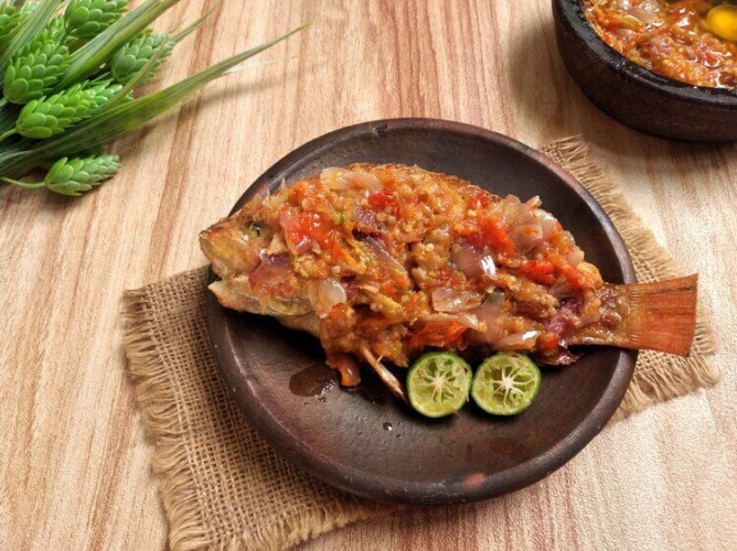 pecak ikan nila