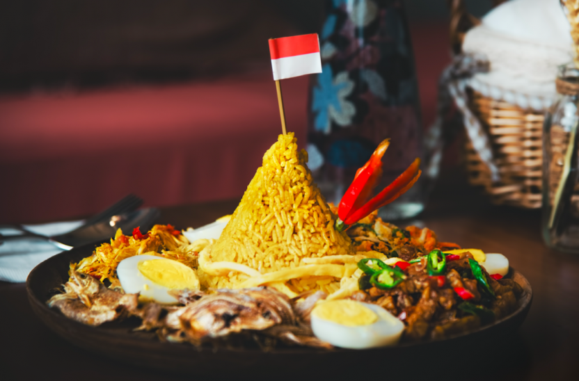 Tumpeng Kembar Kemerdekaan