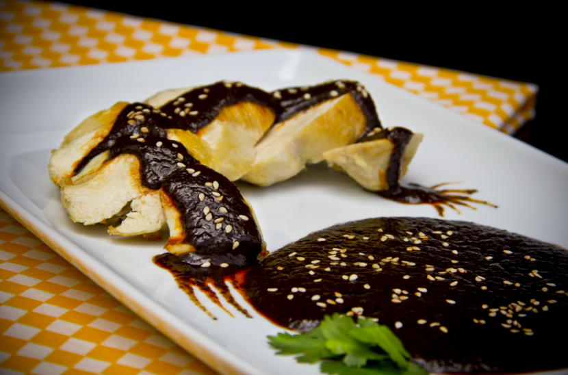 grilled chicken mole poblano