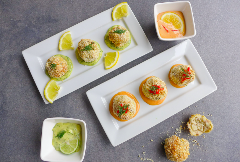 Potatoes Tuna Canape