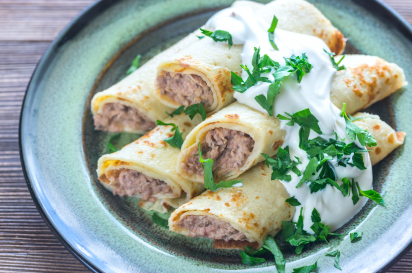 Tuna Keju Crepes