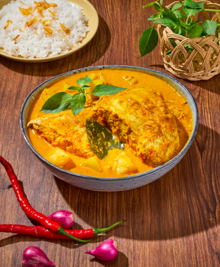 resep red snapper curry