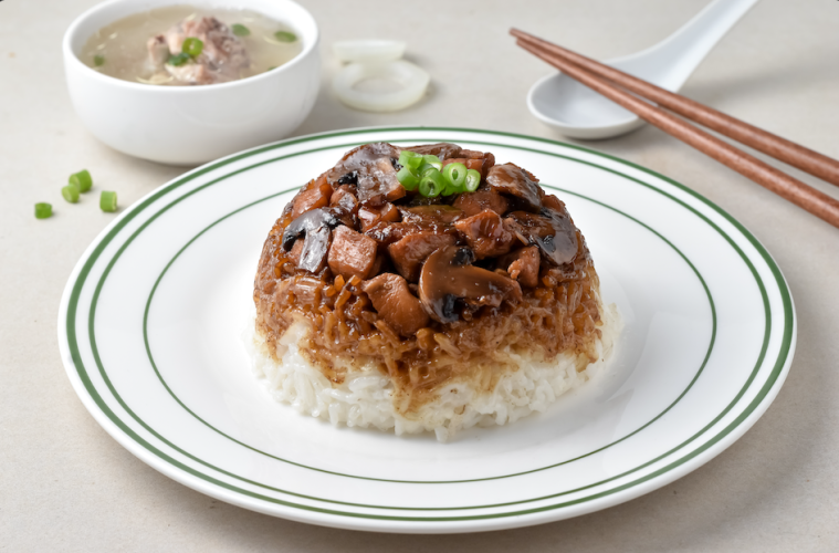 nasi tim ayam