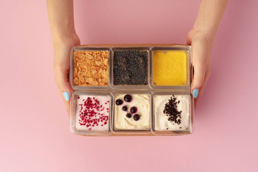 cara membuat dessert box