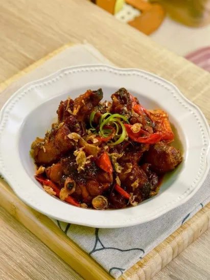 resep ayam gongso