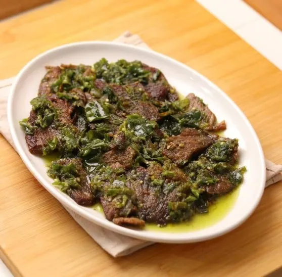 Cabe Ijo Dendeng Balado