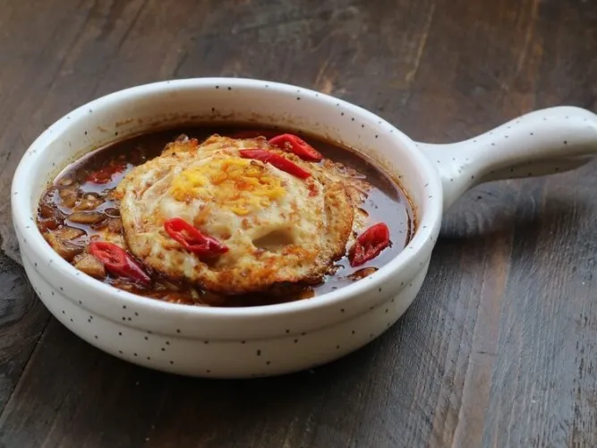 Resep Telur Ceplok Kecap Ala Nasi Telur Pontianak Rumahan
