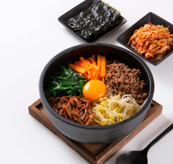 cara buat bibimbap