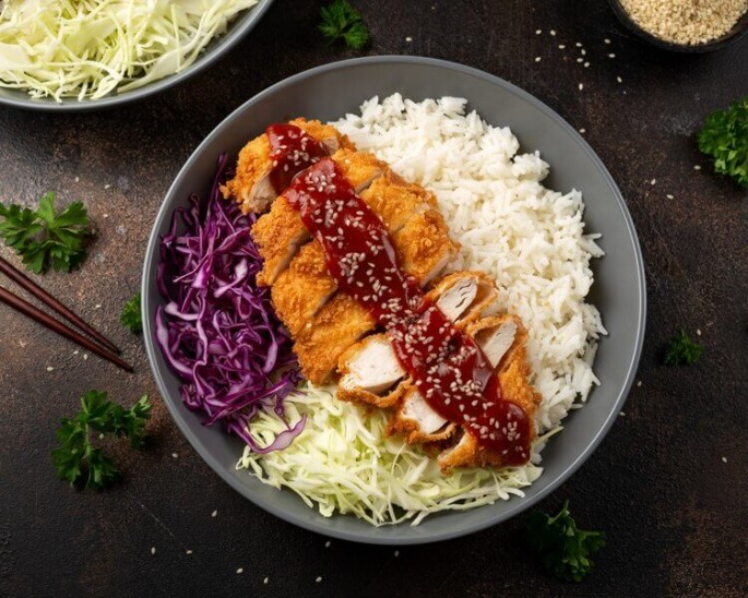 cara bikin chicken katsu