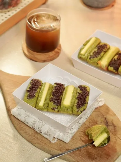 Kue Pukis Matcha