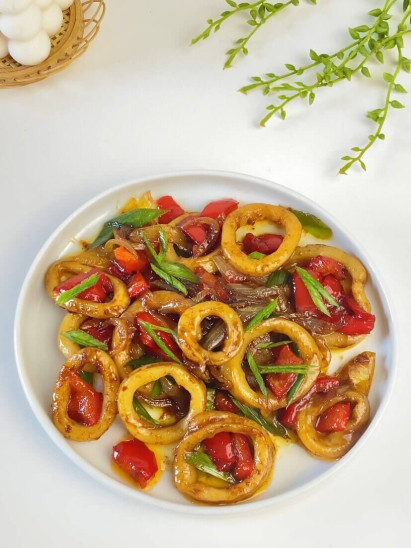 cumi saus mentega