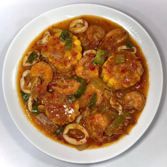 resep cumi saus padang