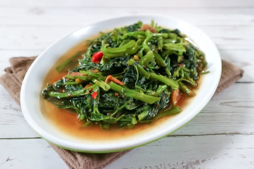 resep kangkung cah sapi