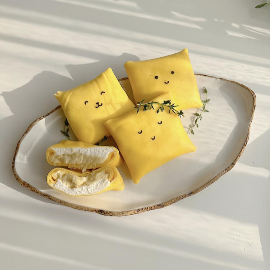 resep durian crepes