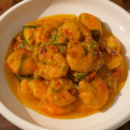 resep udang sambal santan