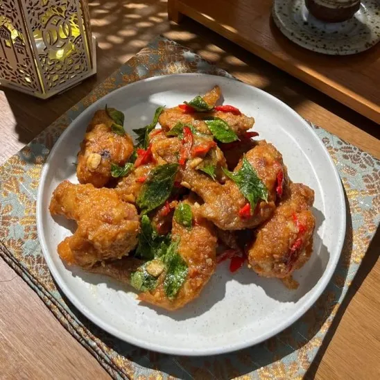 resep ayam krispi telur asin