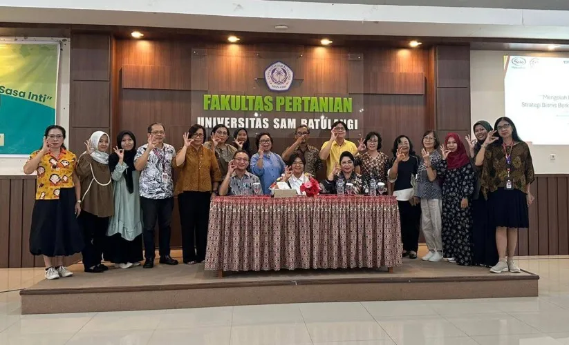 Sasa Inti Bekali Mahasiswa Universitas Sam Ratulangi Manado Mengenai Penerapan ESG di Industri Pangan 