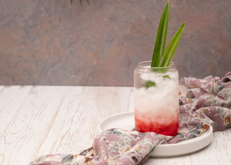 resep es kopyor durian