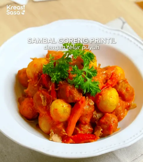 Sambal Goreng Telur Puyuh