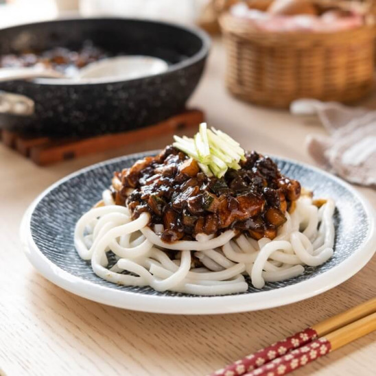 resep jajangmyeon ayam