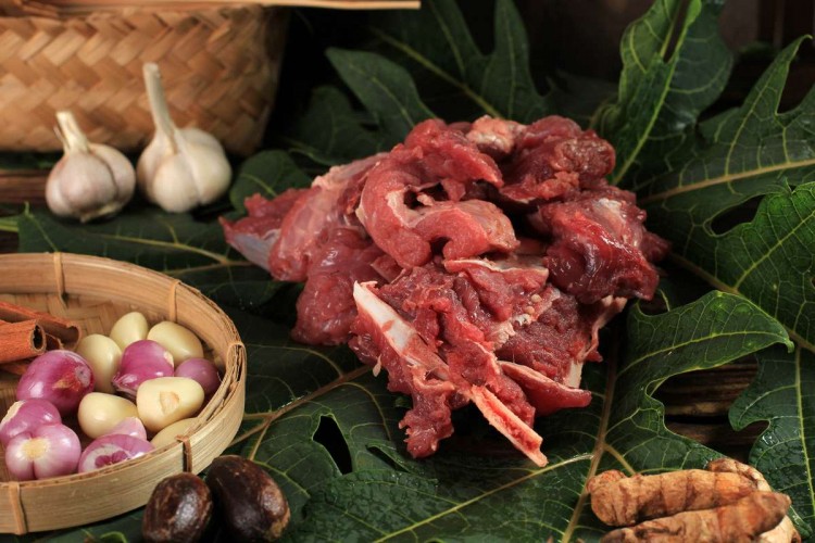 menghilangkan bau amis daging kurban