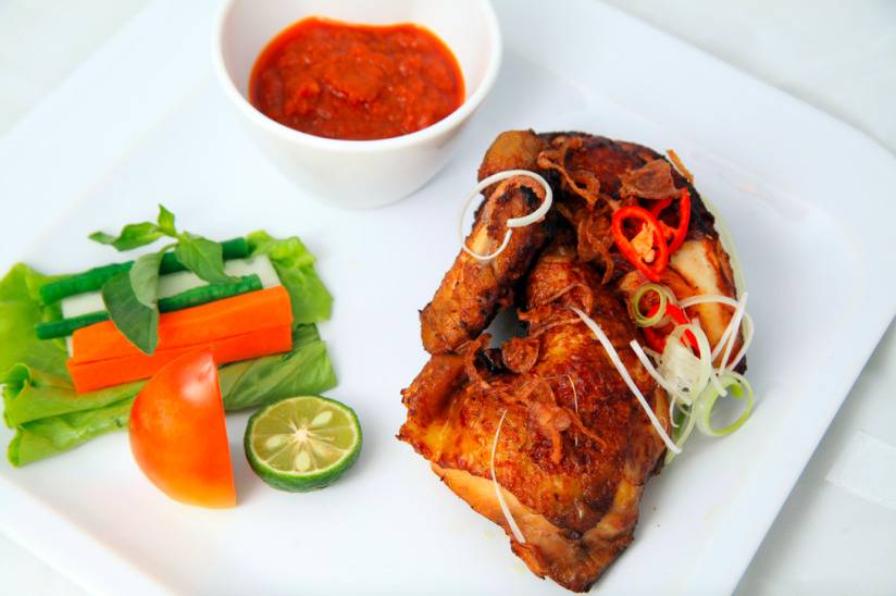 ayam kalasan sambal mangga