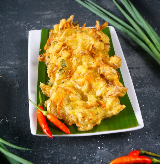 resep bakwan ubi mercon