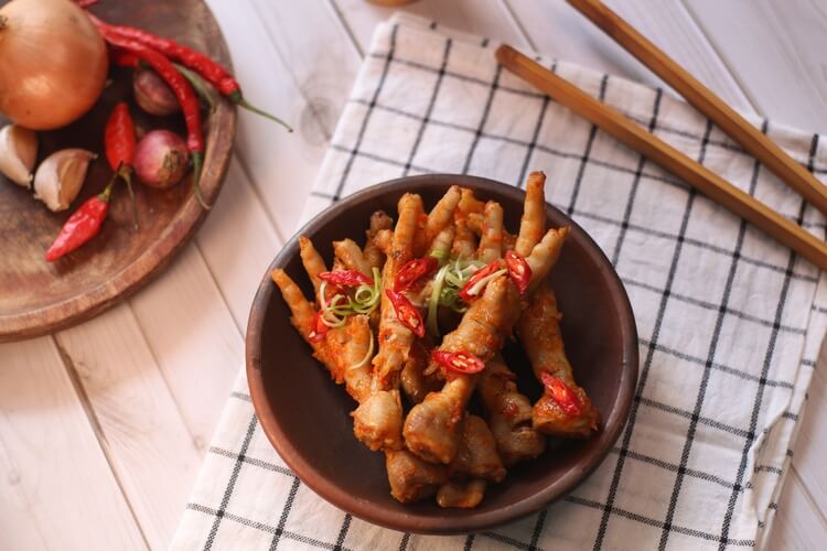 cara membuat ceker pedas