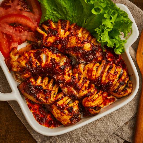 resep cumi bakar bumbu rujak